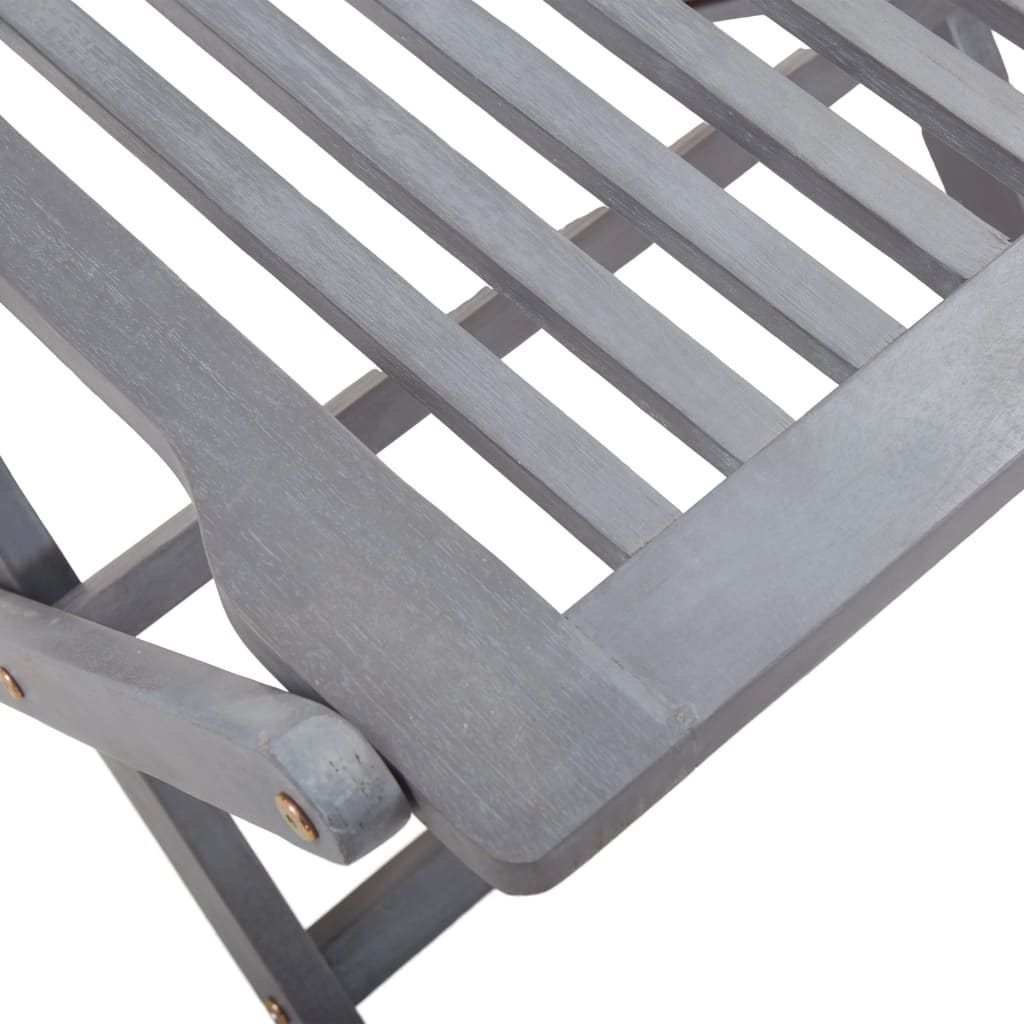 Folding garden chairs 4 pcs. Solid wood acacia