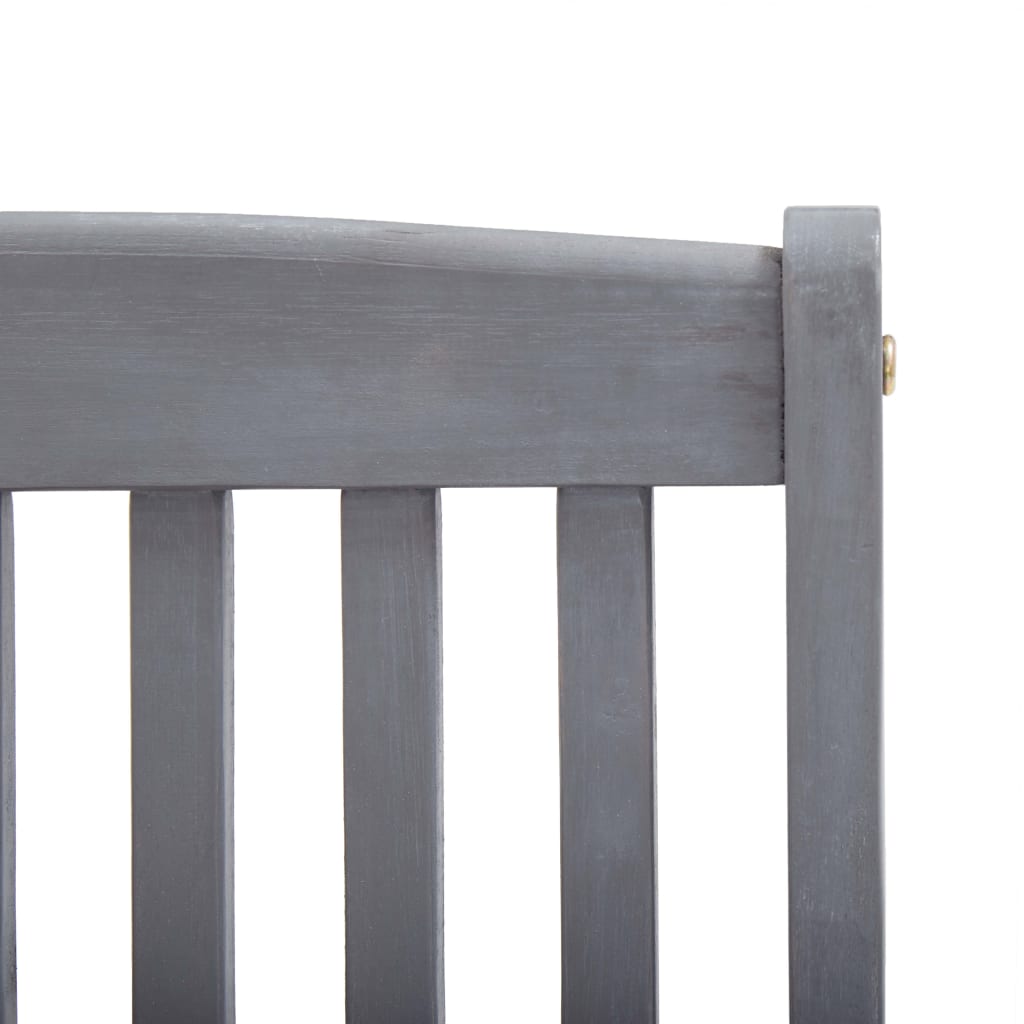 Folding garden chairs 4 pcs. Solid wood acacia