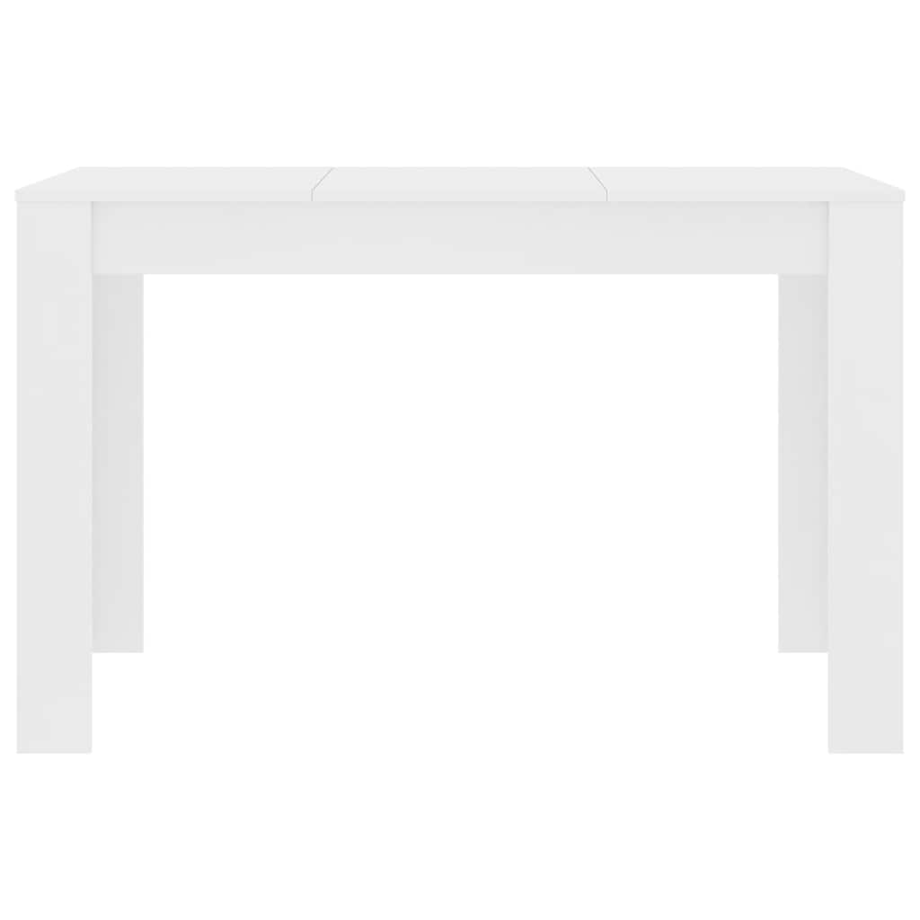 Esstisch Weiß 120x60x76 cm Holzwerkstoff