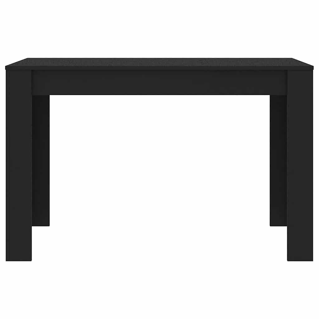 Esstisch Schwarz 120x60x76 cm Holzwerkstoff