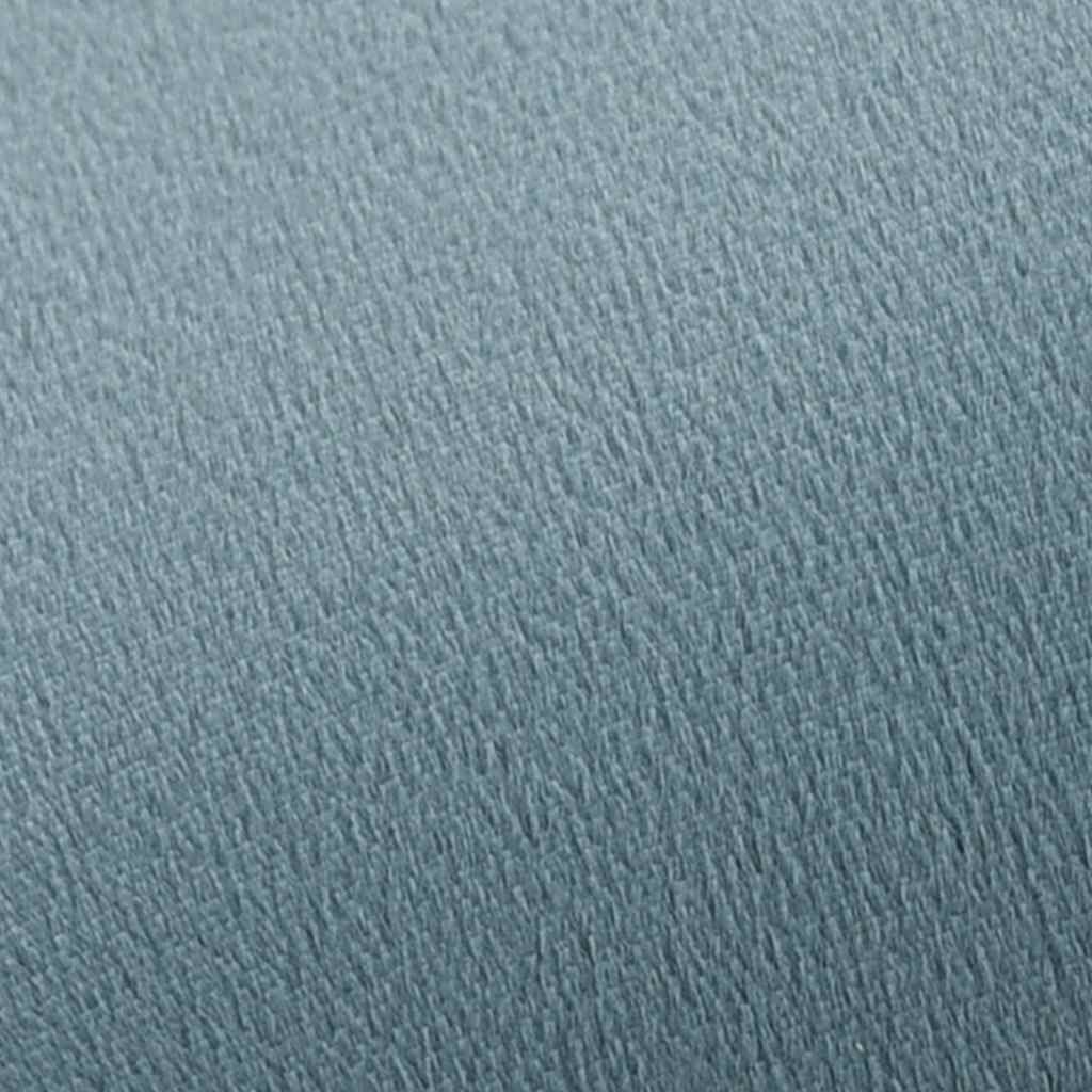 Hocker Hellblau und Golden Samt 28 x 36 cm
