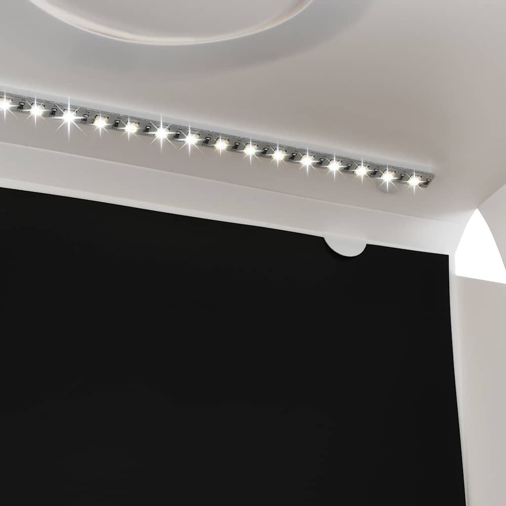 LED light box for photo studio, foldable, 40×34×37 cm, plastic, white