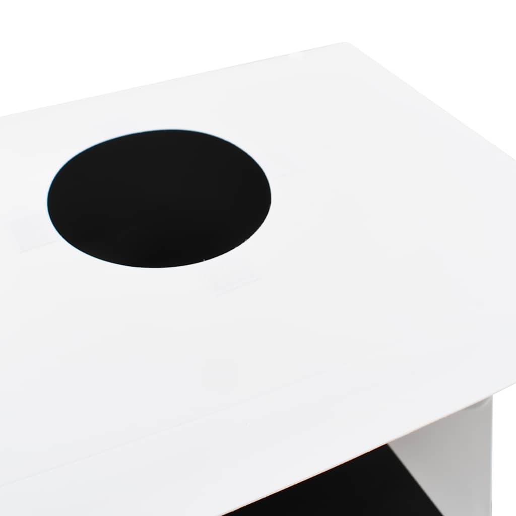 LED light box for photo studio, foldable, 40×34×37 cm, plastic, white