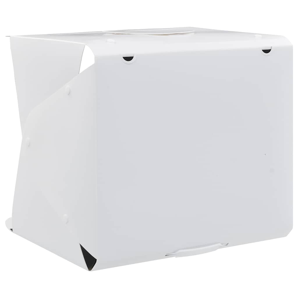 LED light box for photo studio, foldable, 40×34×37 cm, plastic, white