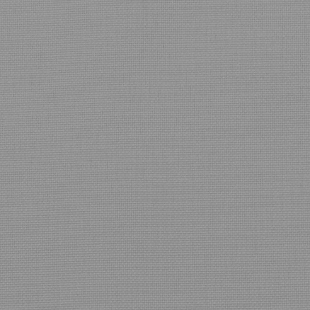 Gartenstuhl-Kissen 4 Stk. Grau 40x40x4 cm Oxford-Gewebe