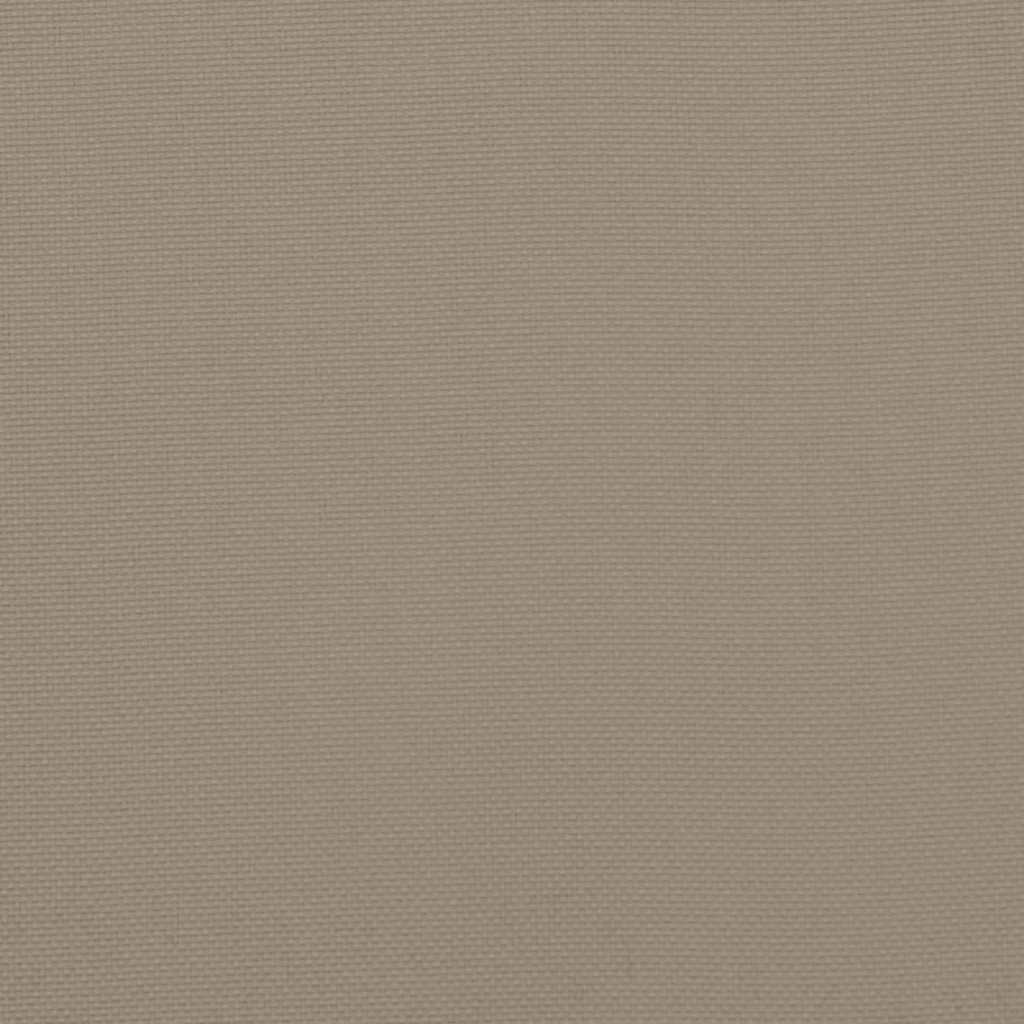 Gartenbank-Auflage Taupe 100x50x4 cm Oxford-Gewebe