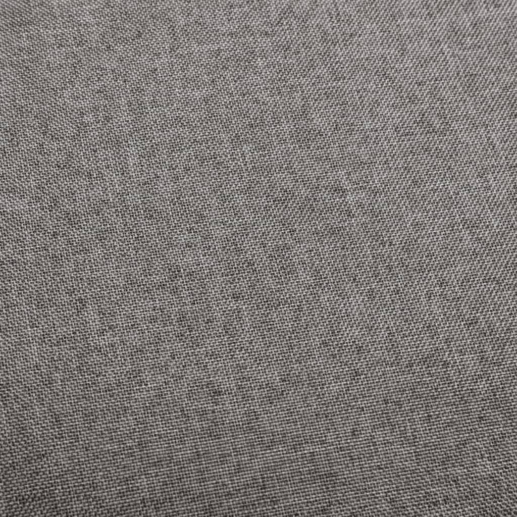 Barhocker Dunkelgrau Stoff