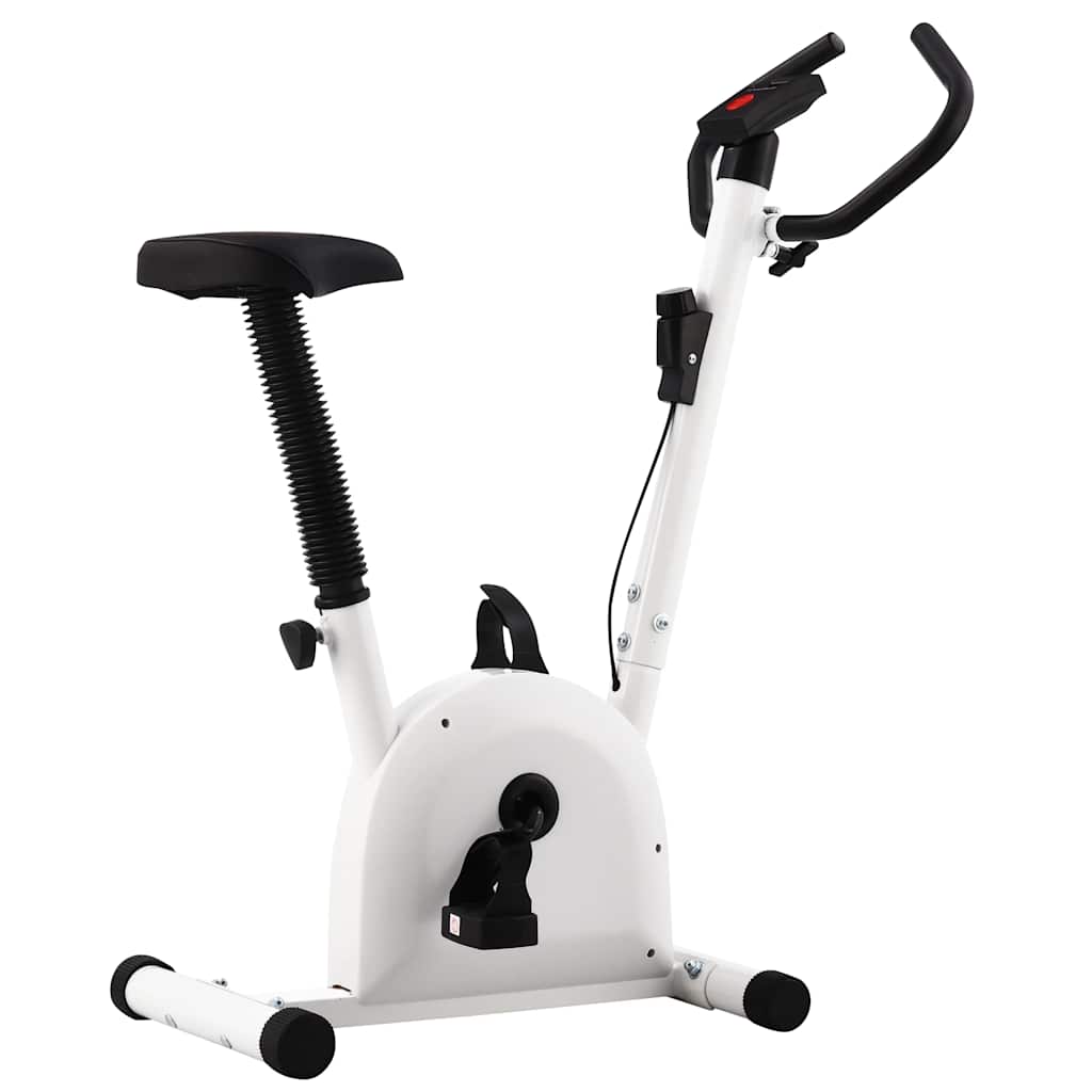 Home Trainer with Belt Drive White
