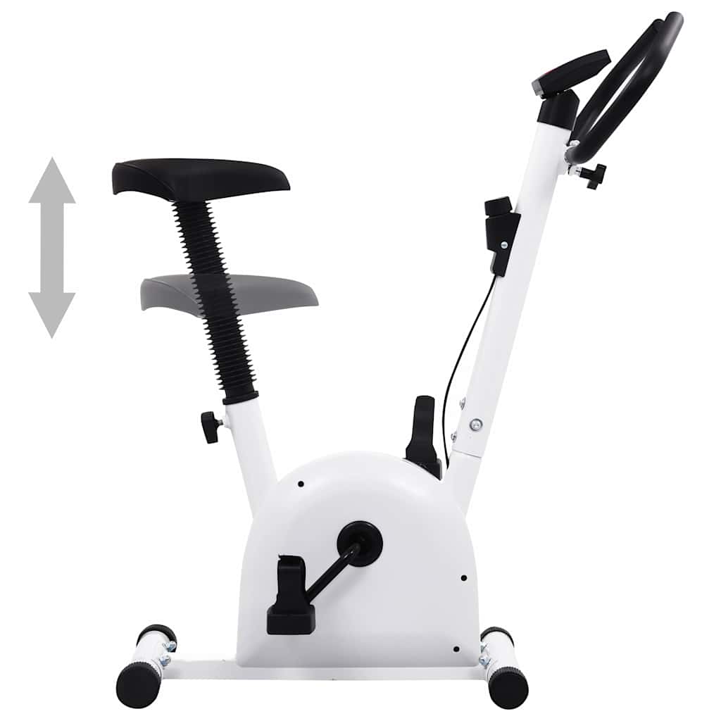 Home Trainer with Belt Drive White