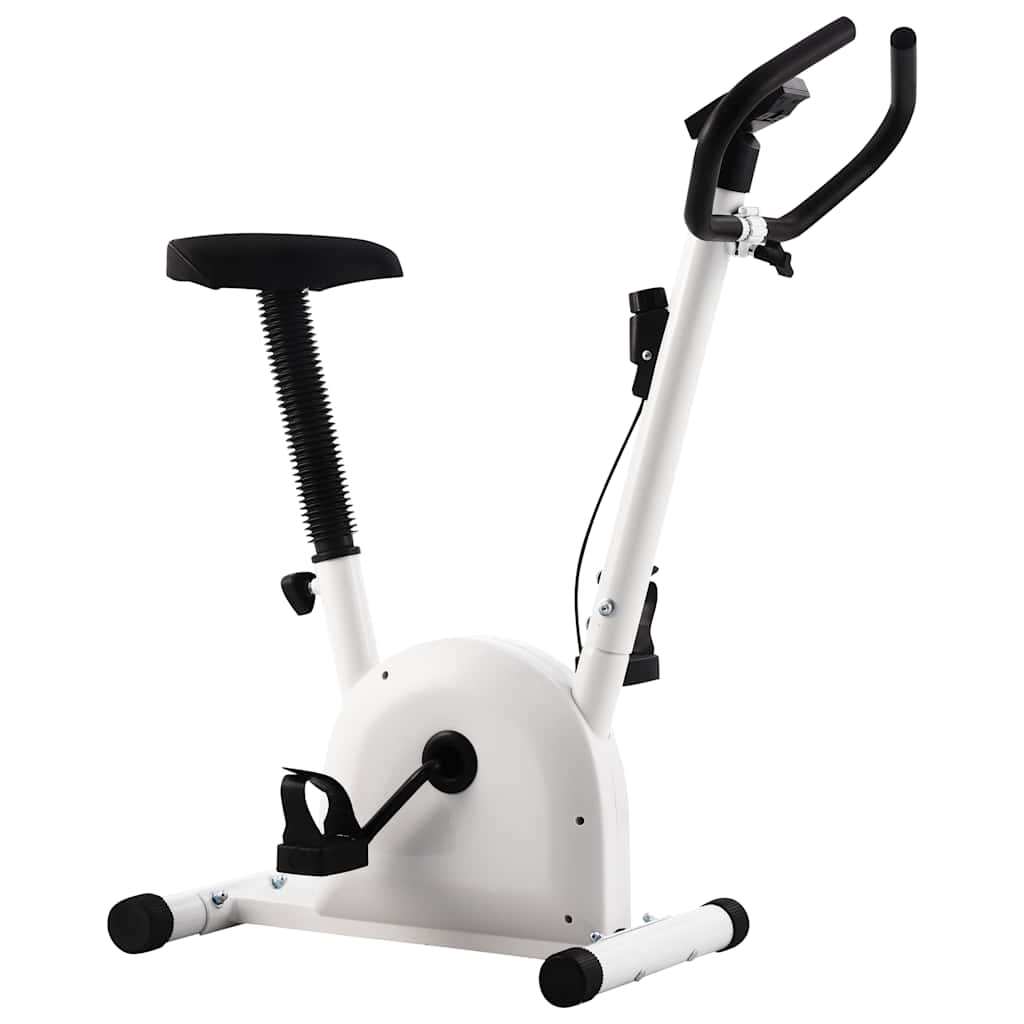 Home Trainer with Belt Drive White