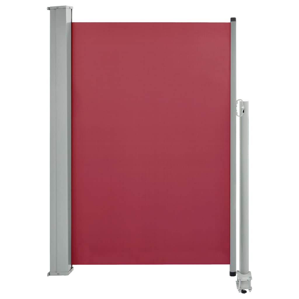 Ausziehbare Seitenmarkise 120x300 cm Rot