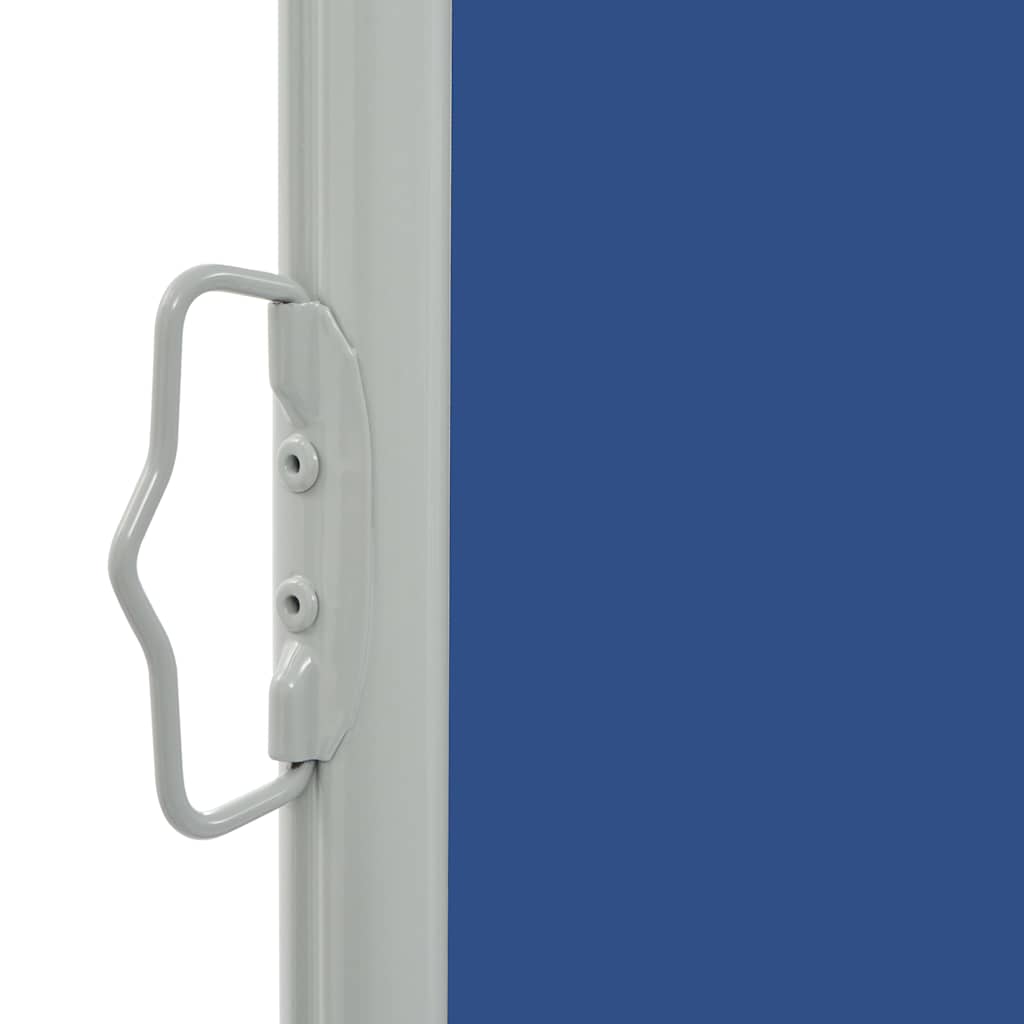 Ausziehbare Seitenmarkise 60×300 cm Blau