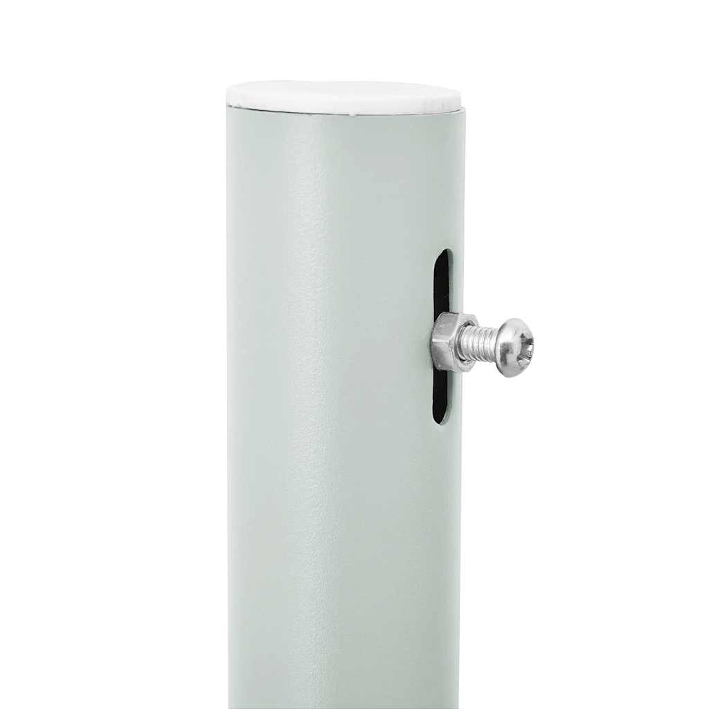 Extendable Side Awning 140×500 cm Grey