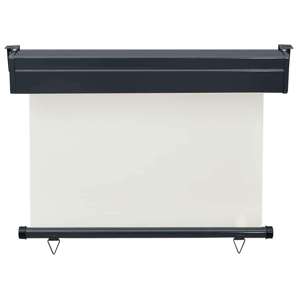 Balkon-Seitenmarkise 105x250 cm Creme