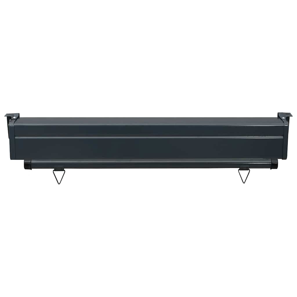 Balkon-Seitenmarkise 105x250 cm Creme