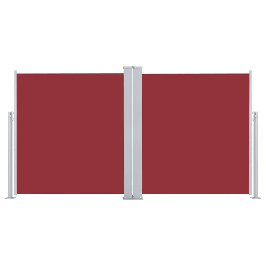 Ausziehbare Seitenmarkise 170 x 600 cm Rot
