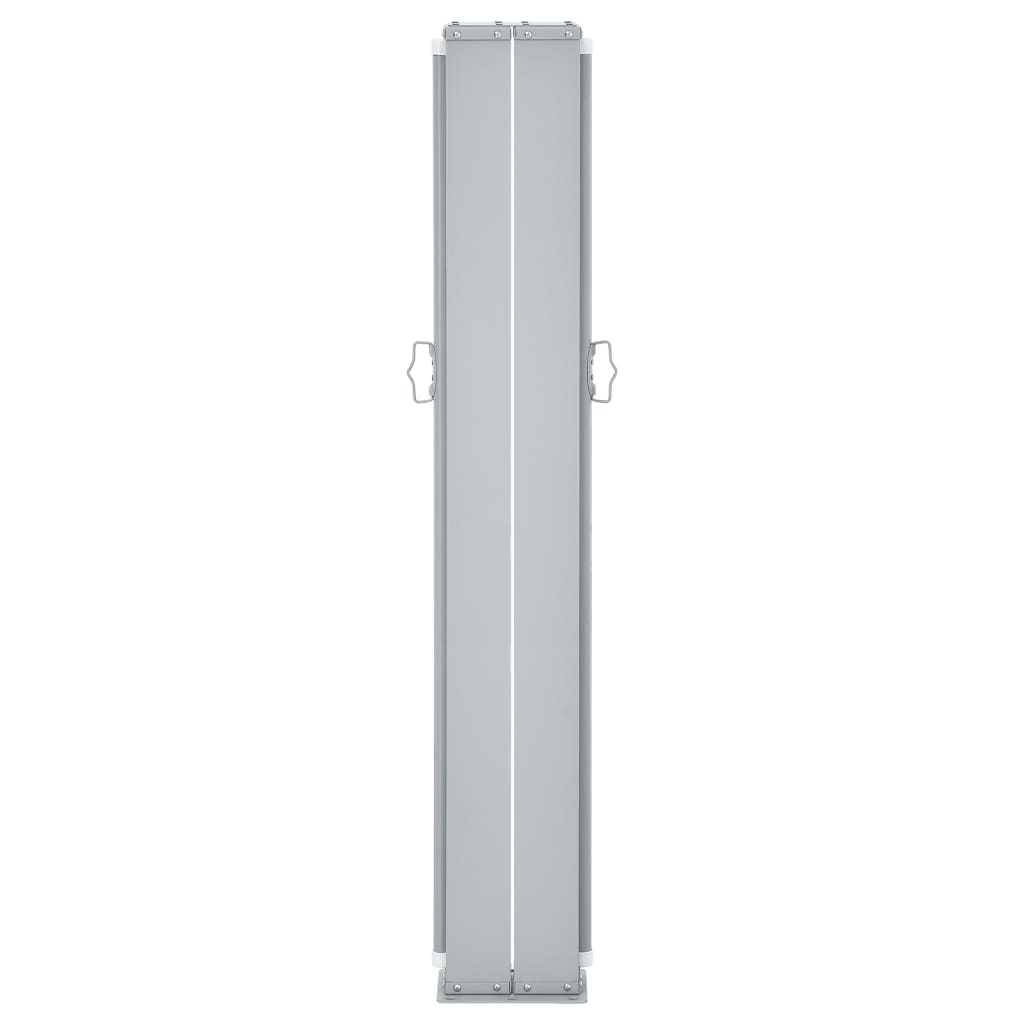 Extendable Side Awning Red 140 x 1000 cm