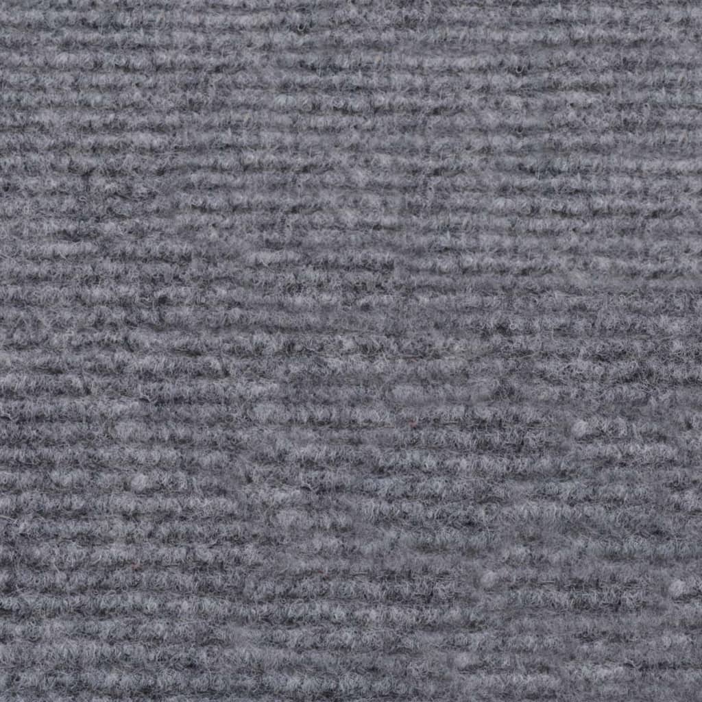 Messeteppich Rillen 1,2x15 m Grau