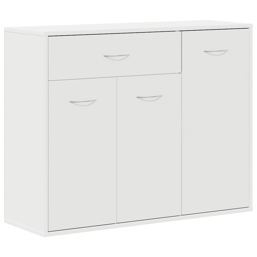 Sideboard Weiß 88x30x70 cm Holzwerkstoff