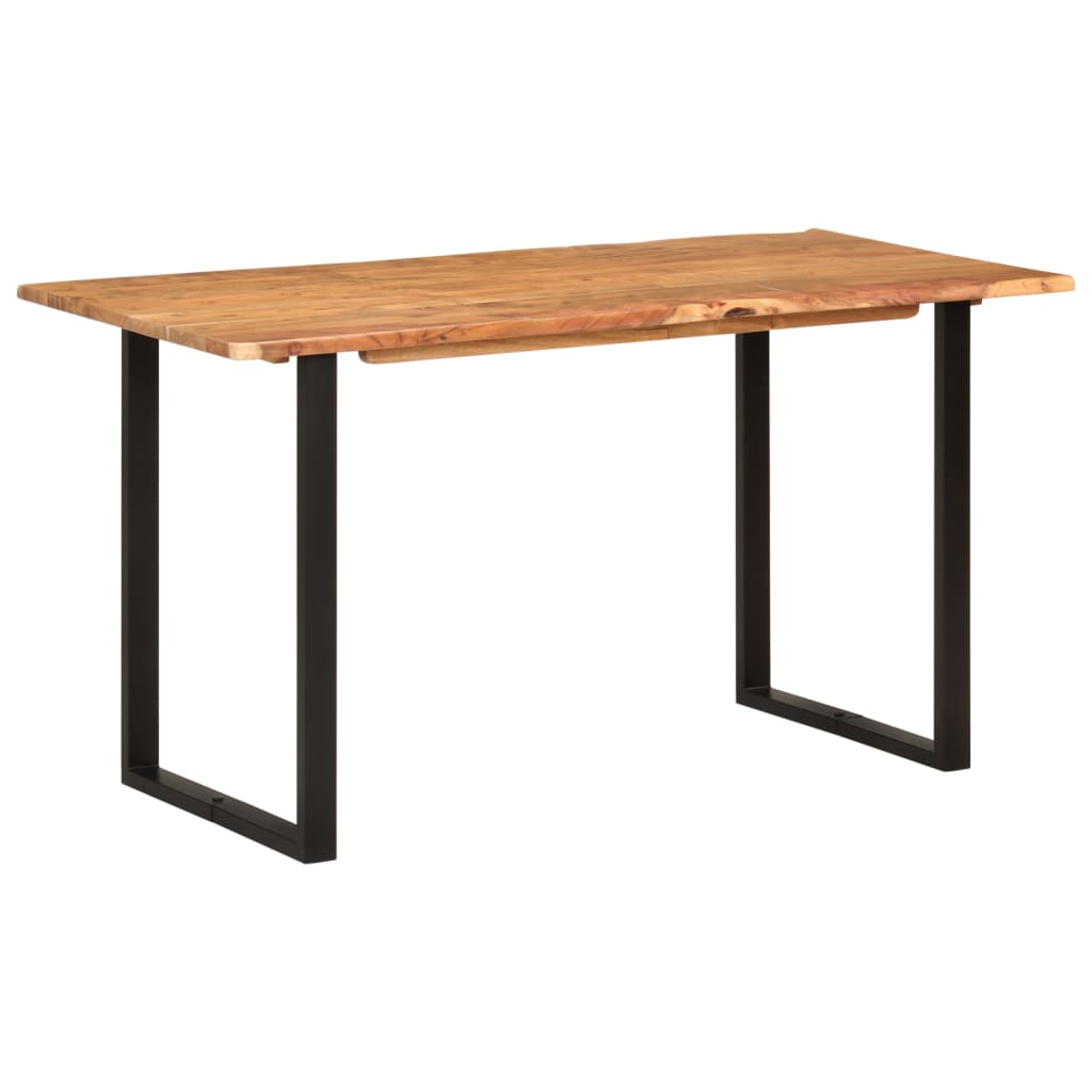 Esstisch 140×70×76 cm Akazie-Massivholz