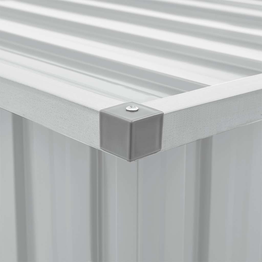 Gartenbox Grau 129x67x65 cm