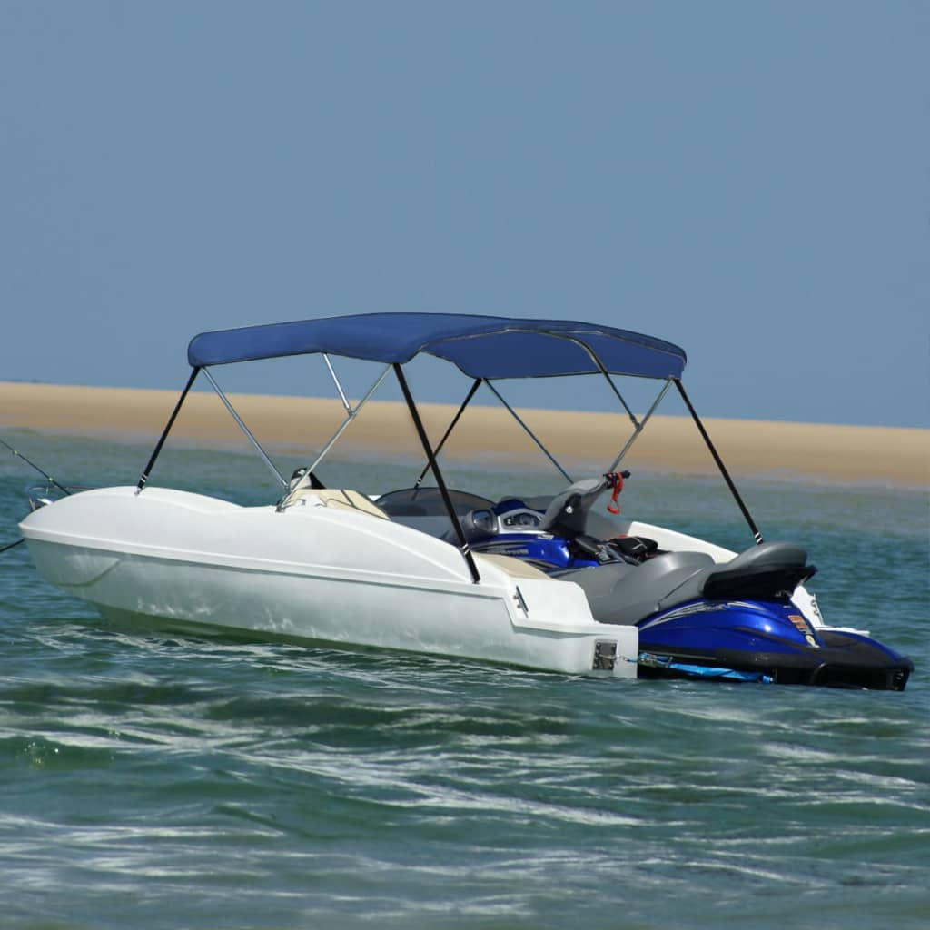 3-Bow Bimini Top Blue 183x140x137 cm