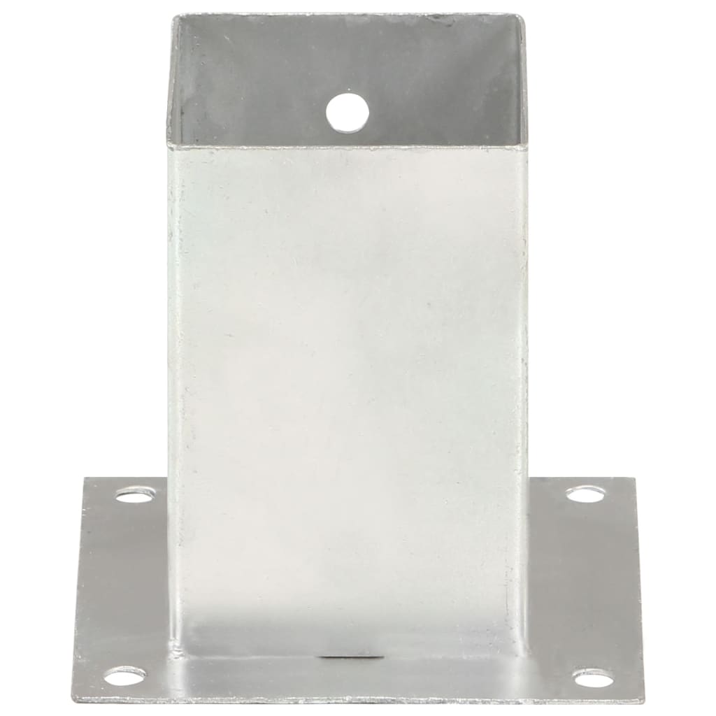 Post anchors 4 pcs. Galvanized metal 91 mm