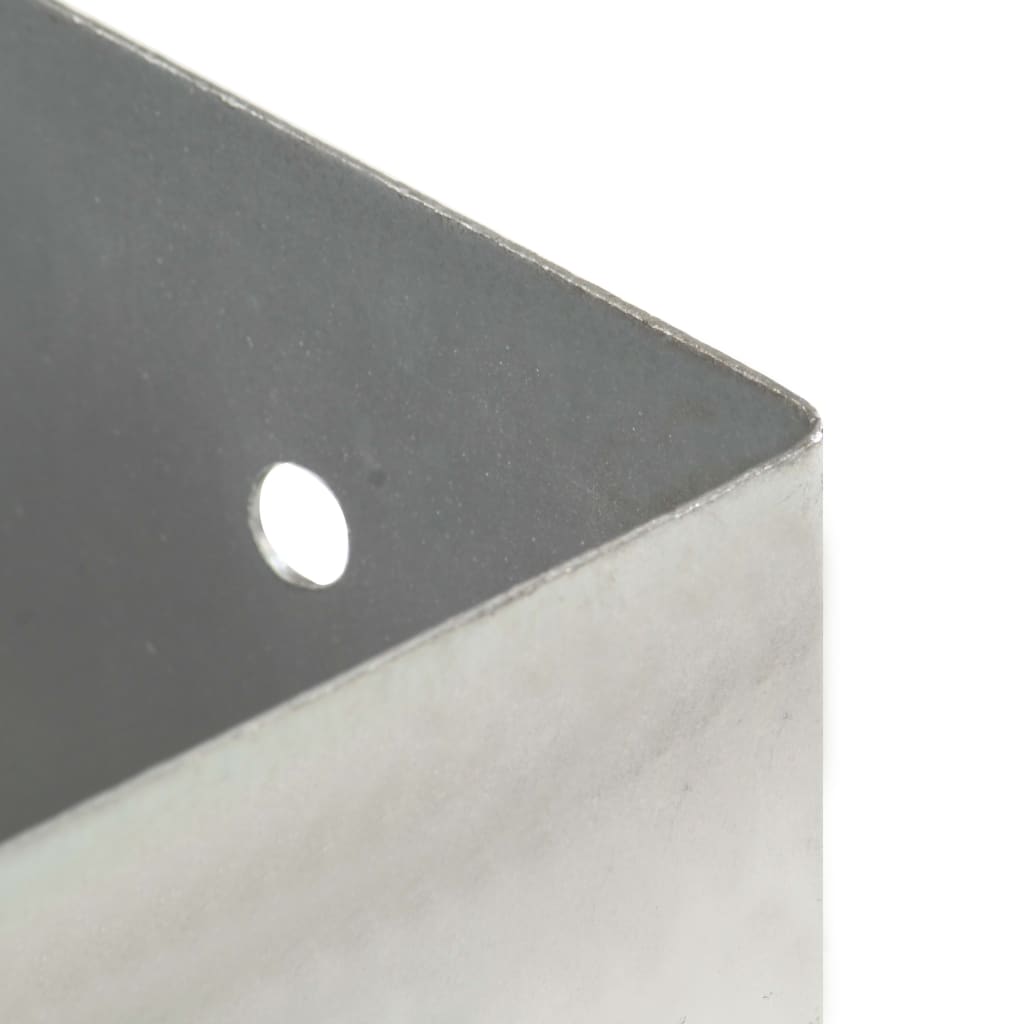 Post anchors 4 pcs. Galvanized metal 91 mm