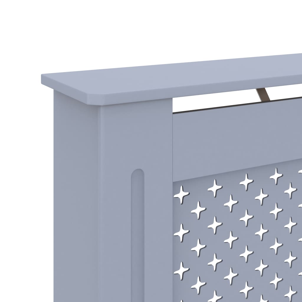 Radiator cover anthracite 152x19x81.5 cm MDF