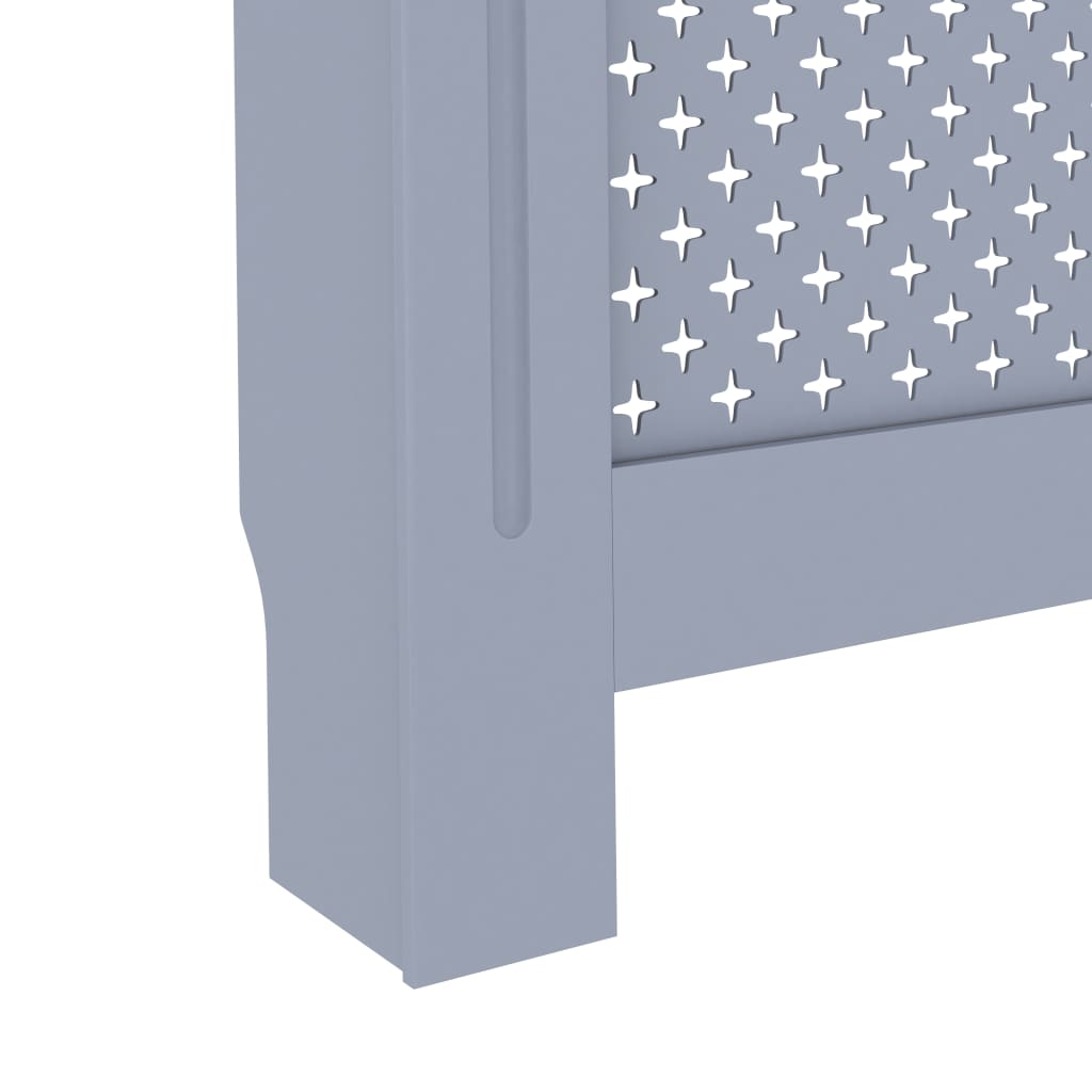 Radiator cover anthracite 152x19x81.5 cm MDF