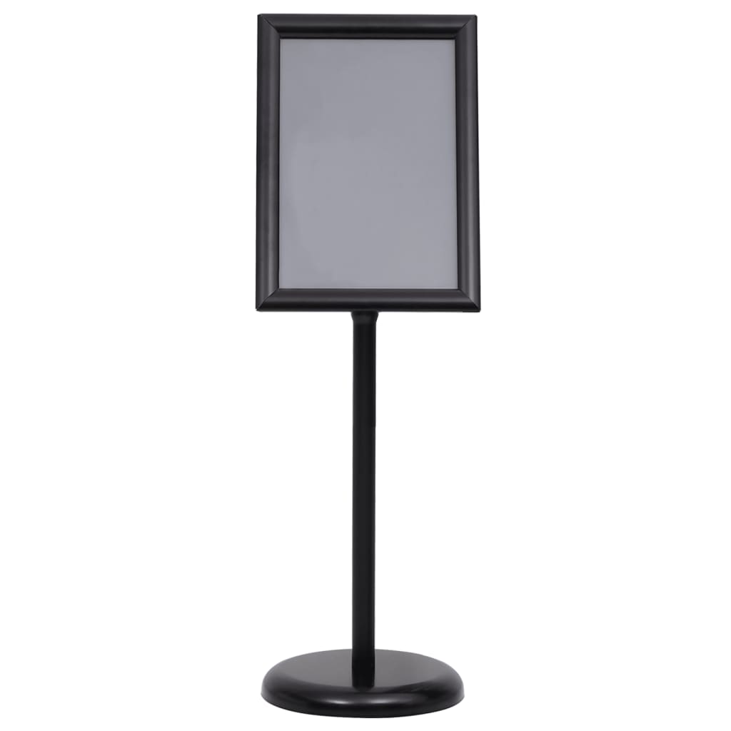 A3-Plakatständer Schwarz Aluminiumlegierung