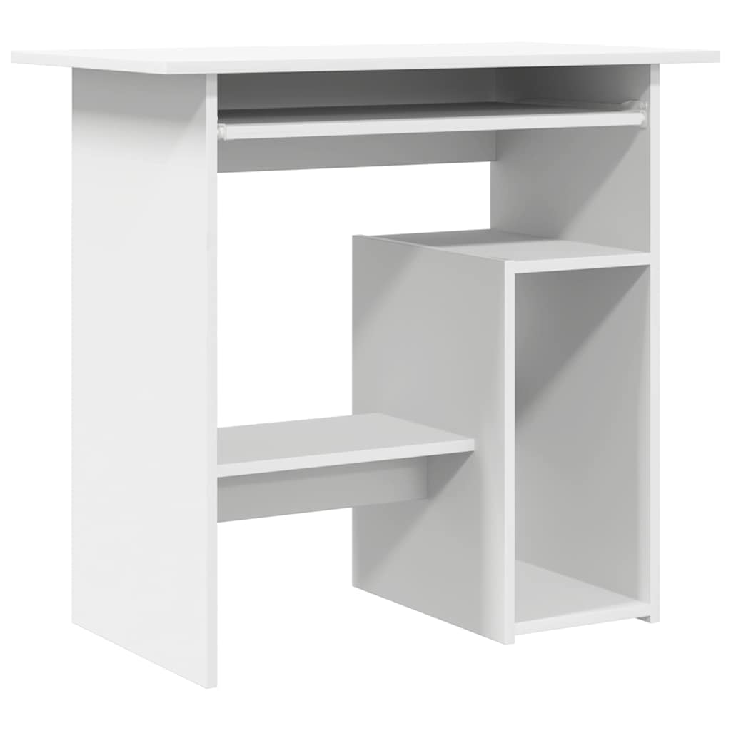 Schreibtisch Weiß 80x45x74 cm Holzwerkstoff
