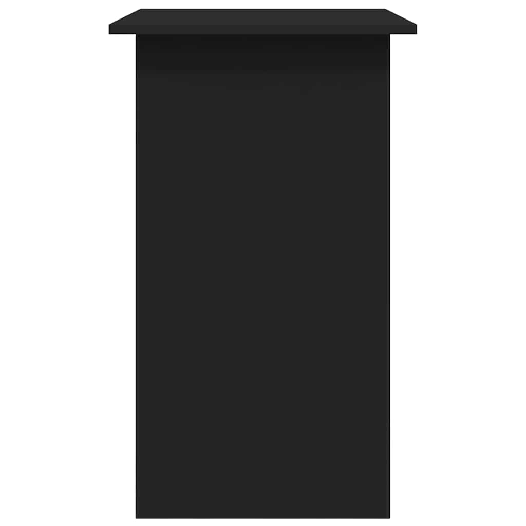 Desk Black 80x45x74 cm Wood Material