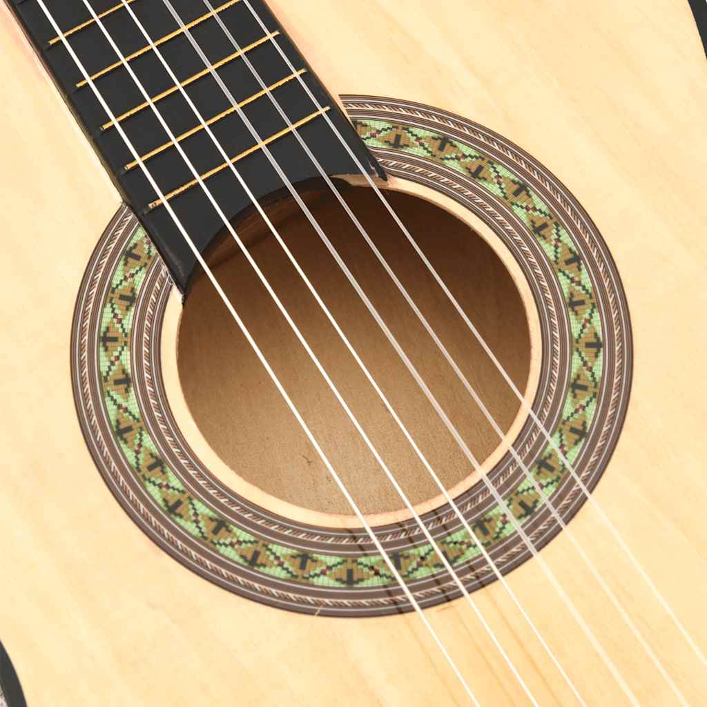 Klassische Gitarre für Anfänger und Kinder 3/4 36" Lindenholz
