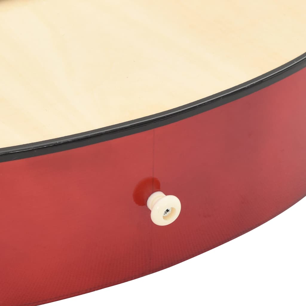 Westerngitarre Akustisch Cutaway mit 6 Saiten 38" Lindenholz