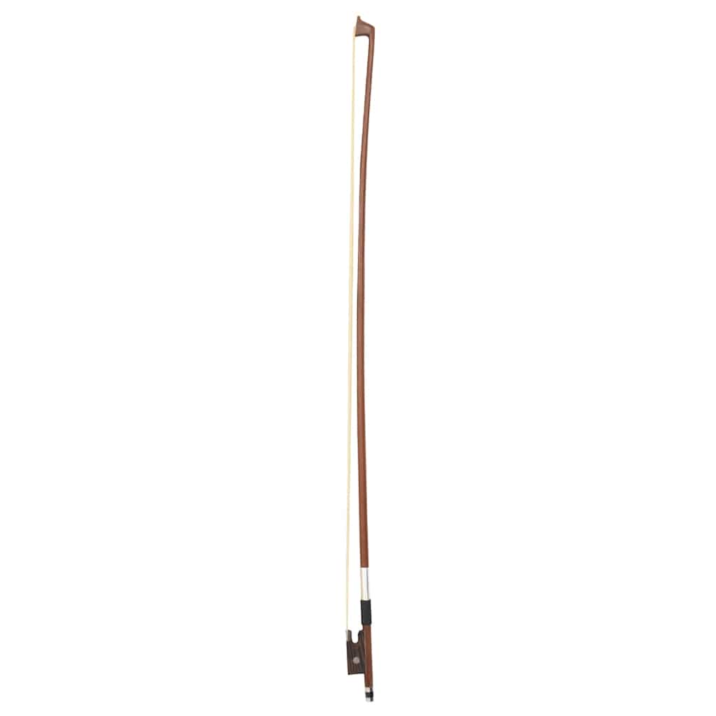 Violine Komplettset mit Bogen und Kinnhalter Dunkles Holz 4/4