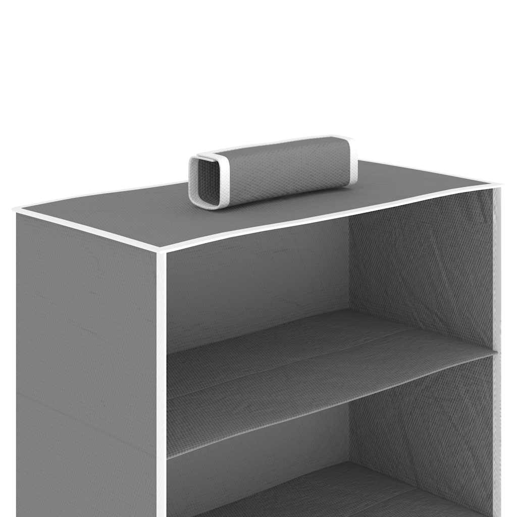 Hanging storage for closets 2 pcs. with 10 compartments fabric