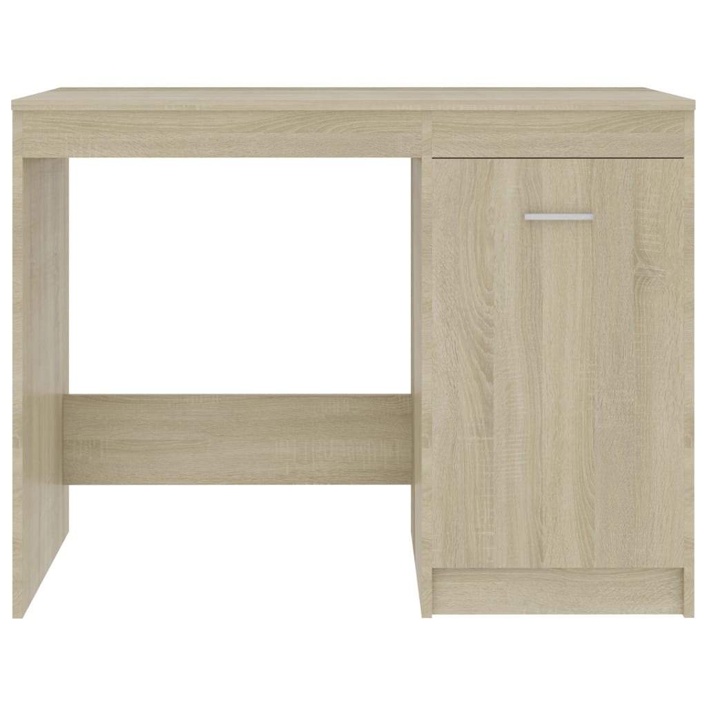 Desk Sonoma Oak 100x50x76 cm Wood Material