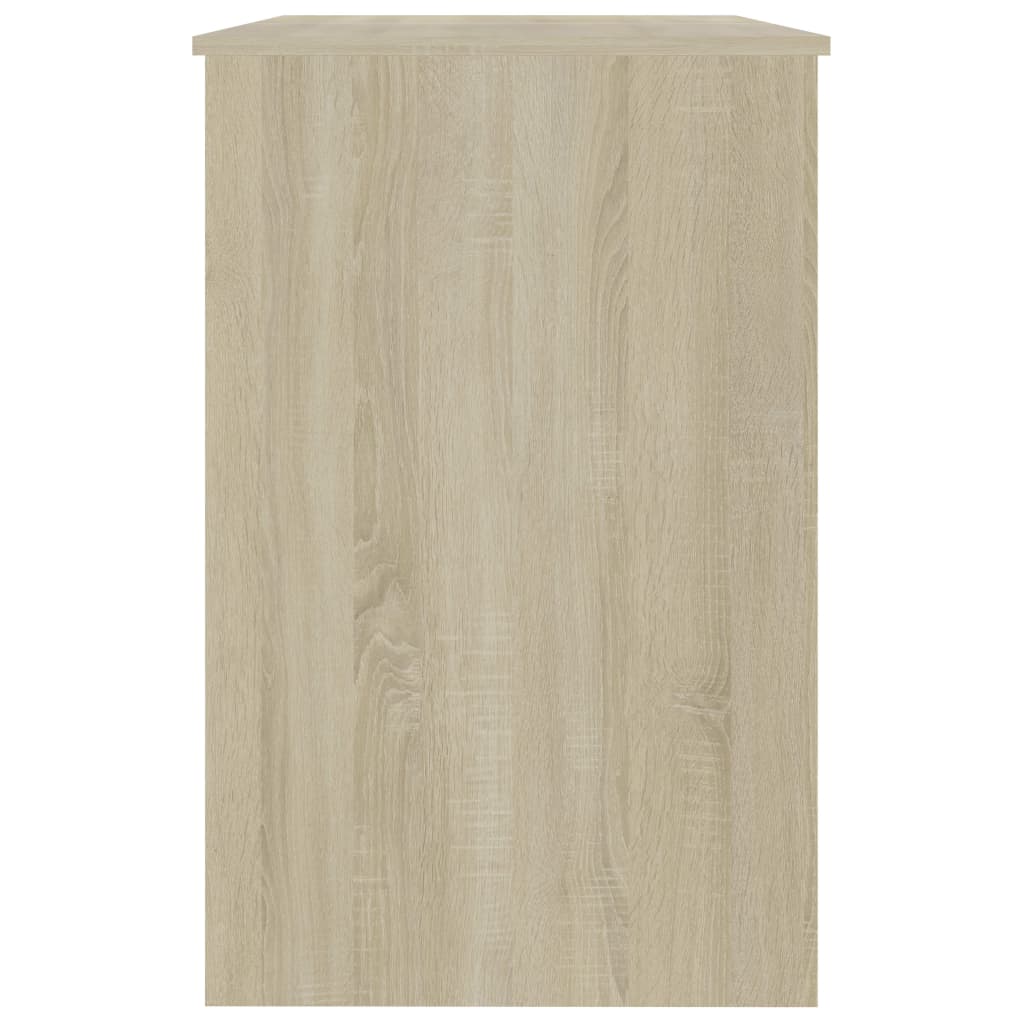 Desk Sonoma Oak 100x50x76 cm Wood Material