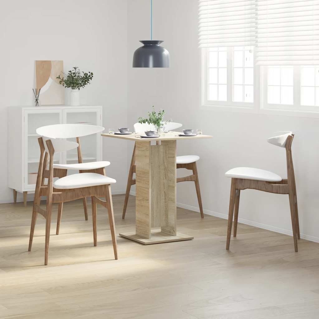 Bistrotisch Sonoma-Eiche 60x60x75 cm Holzwerkstoff