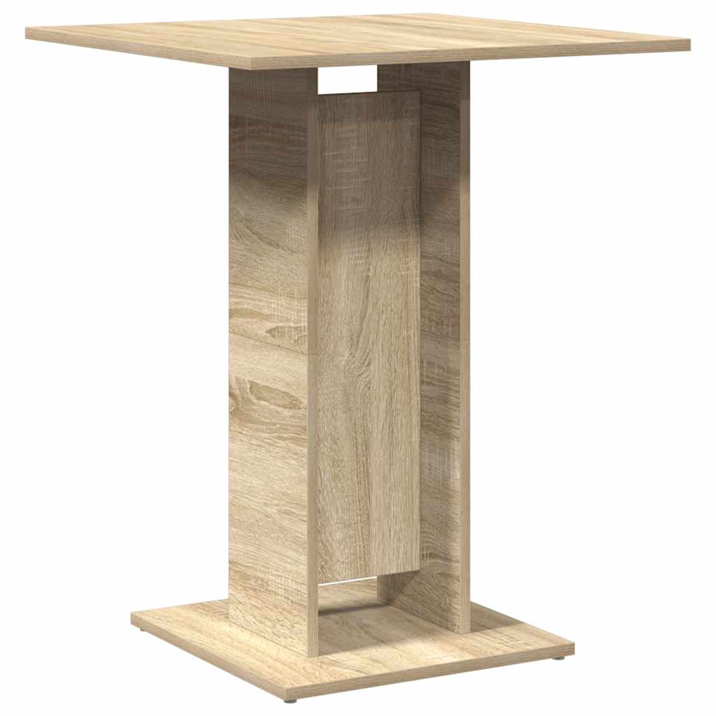 Bistrotisch Sonoma-Eiche 60x60x75 cm Holzwerkstoff