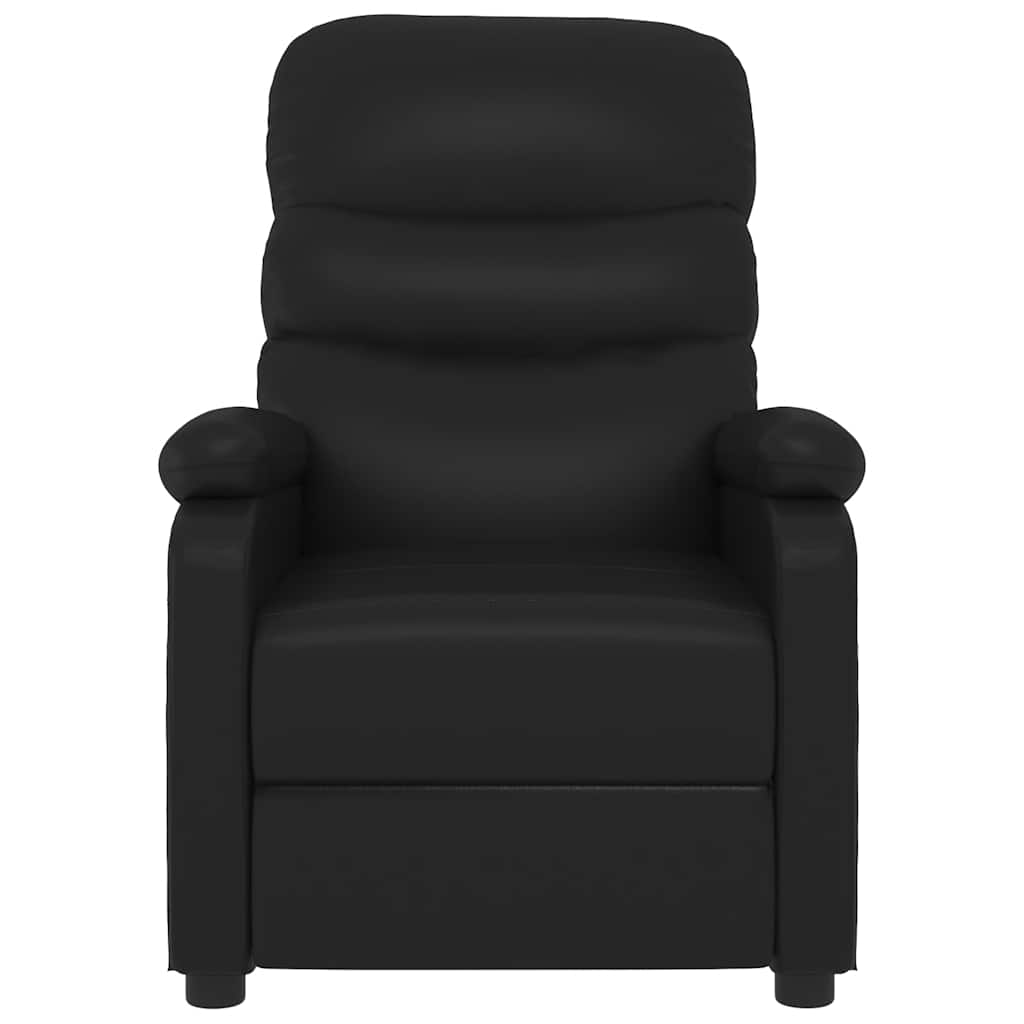 Massagesessel Schwarz Kunstleder