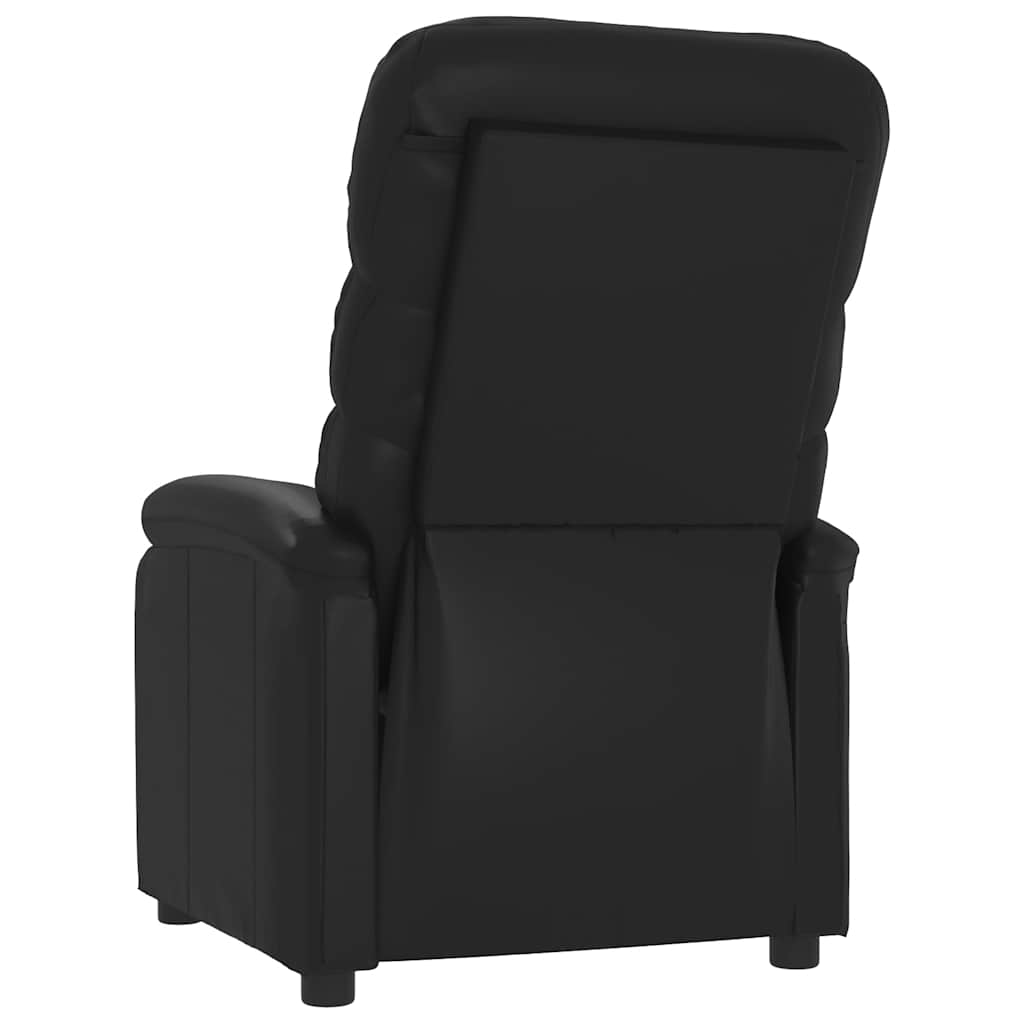 Massagesessel Schwarz Kunstleder