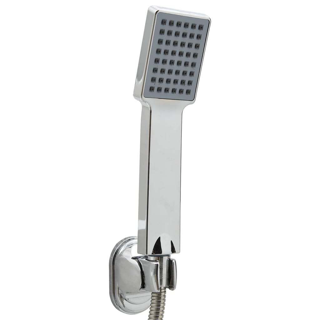 Shower head with 1.5 m hose chrome-plated