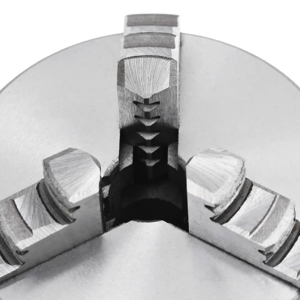 3-jaw lathe chuck self-centering 80 mm steel