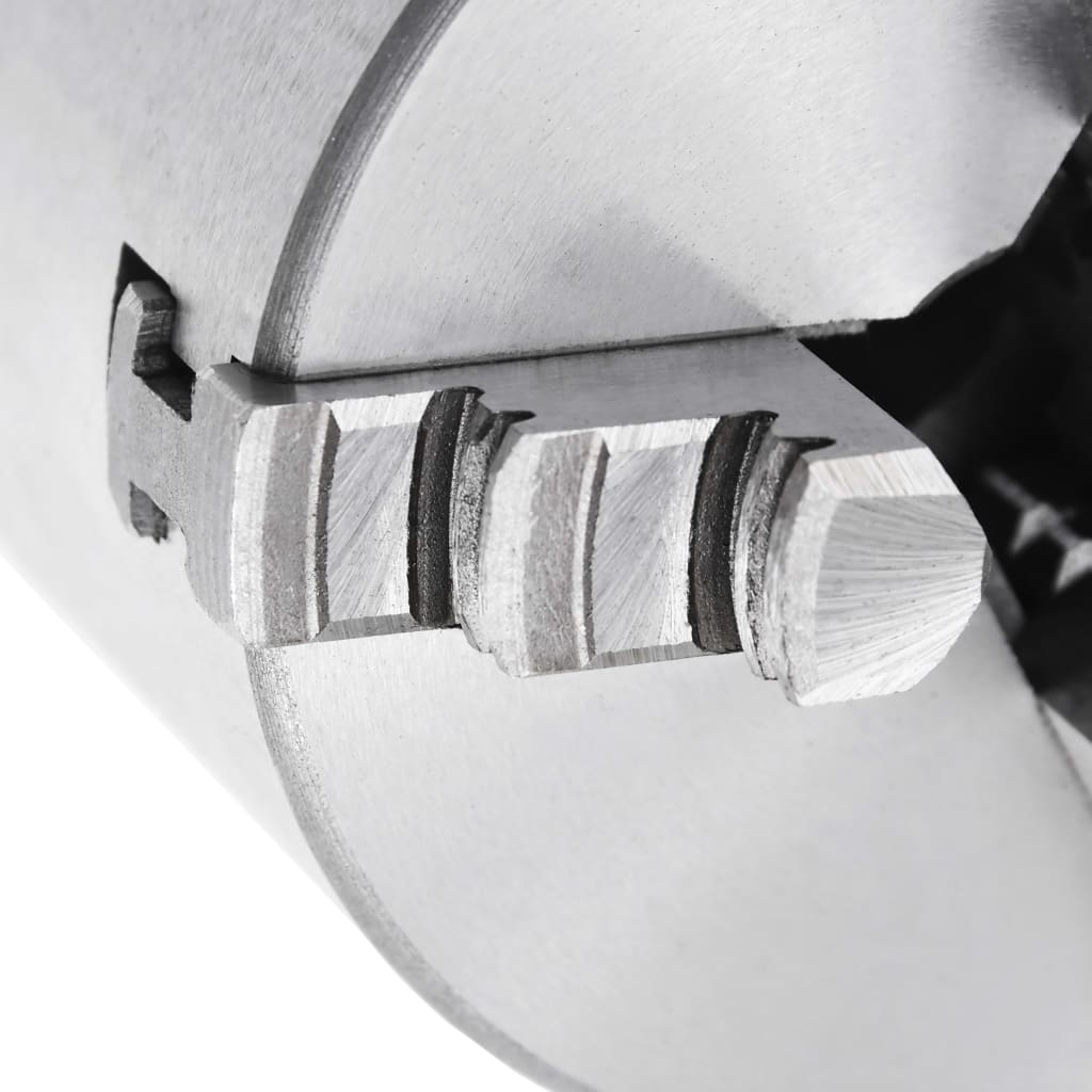 3-jaw lathe chuck self-centering 80 mm steel