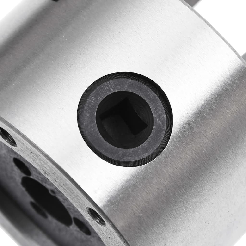 3-jaw lathe chuck self-centering 80 mm steel