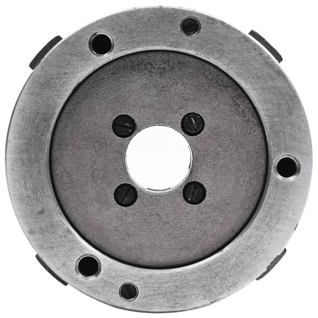 4-jaw lathe chuck self-centering 100 mm steel