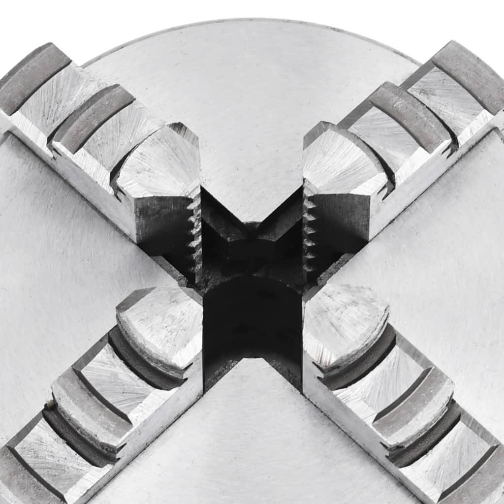 4-jaw lathe chuck self-centering 100 mm steel