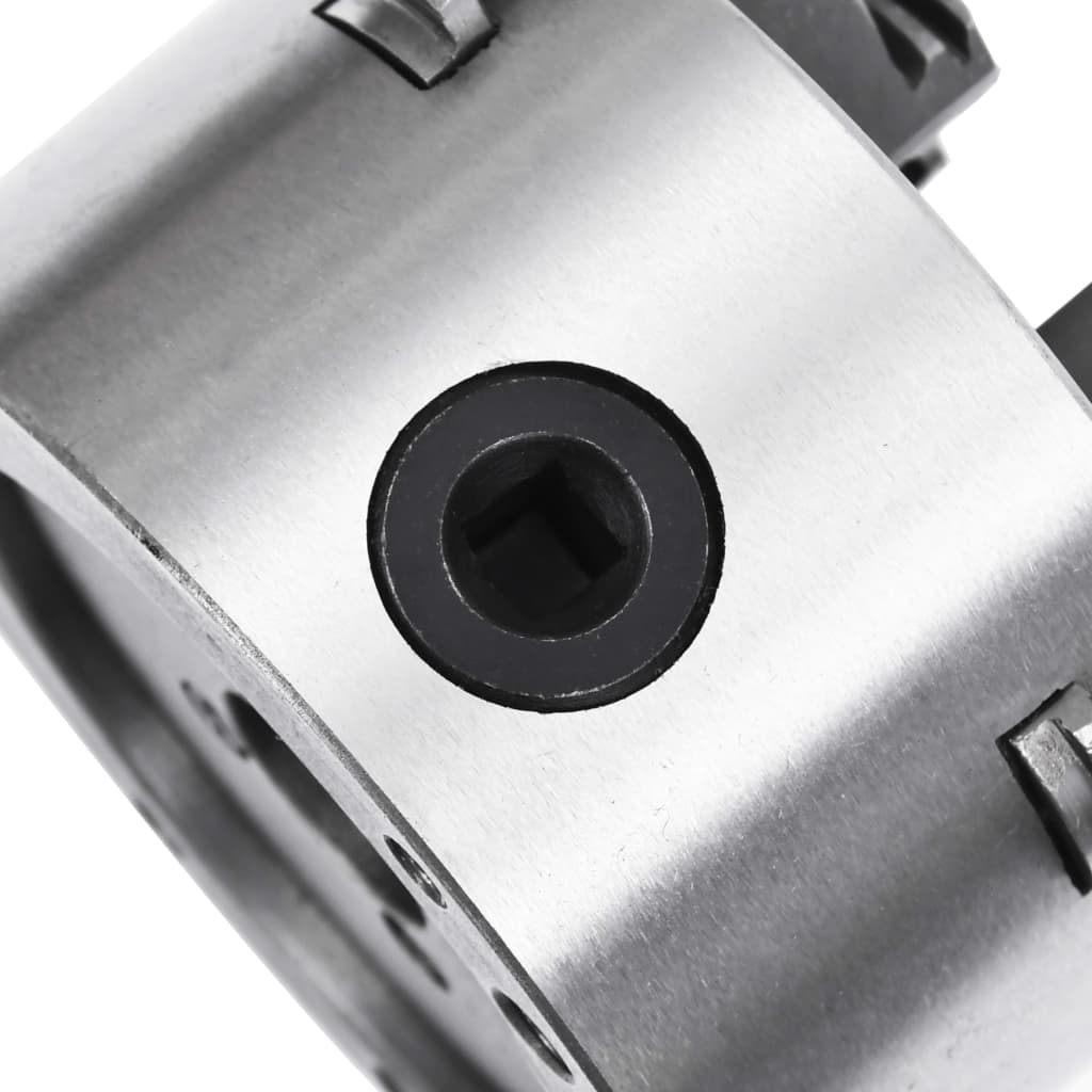 4-jaw lathe chuck self-centering 100 mm steel